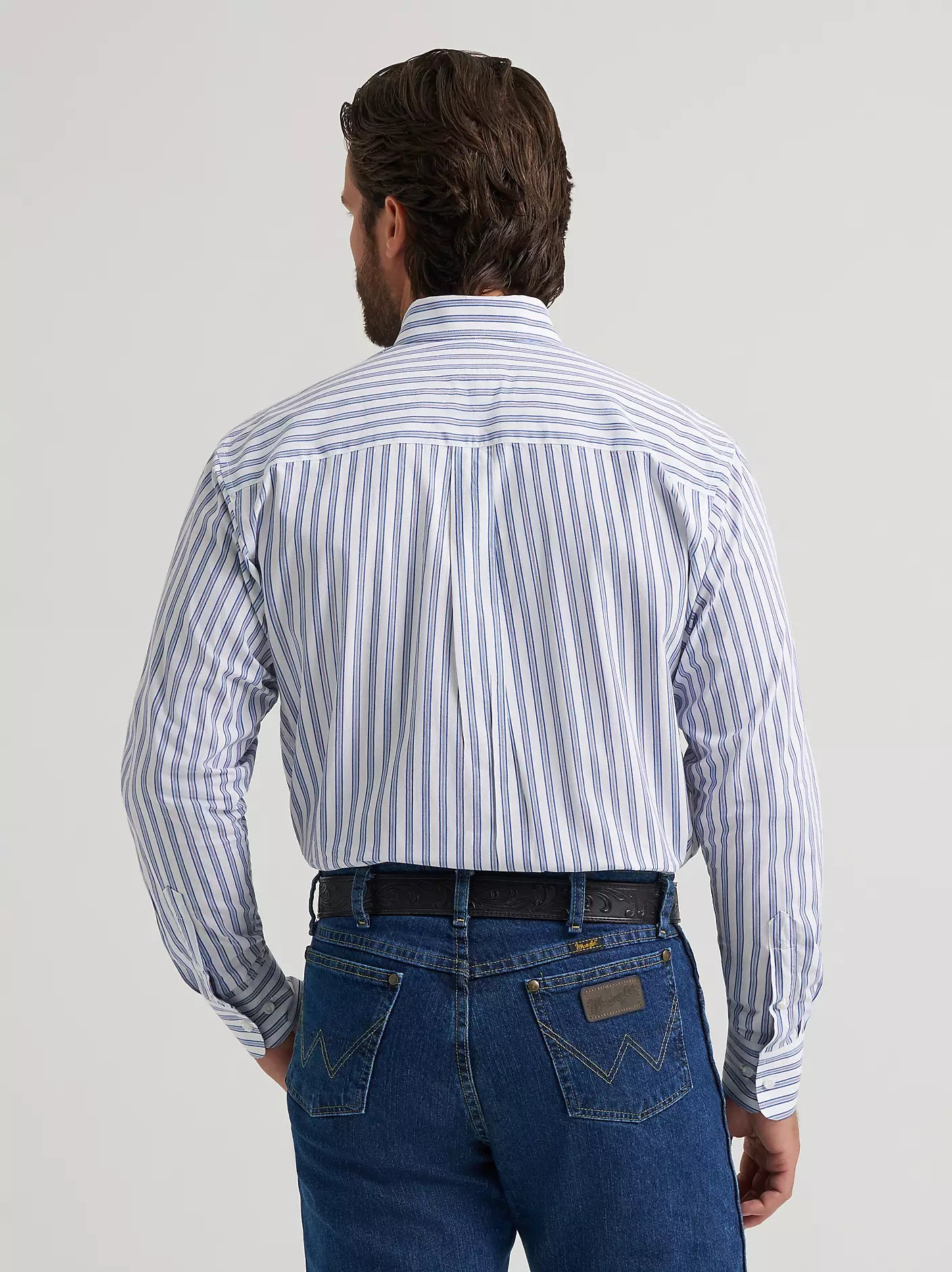 George Strait™ Long Sleeve Button Down One Pocket Shirt