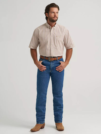 George Strait™ Short Sleeve One Pocket Button Down Shirt