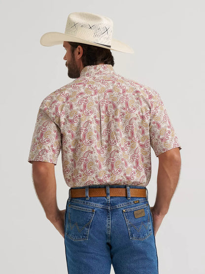George Strait™ Short Sleeve One Pocket Button Down Shirt