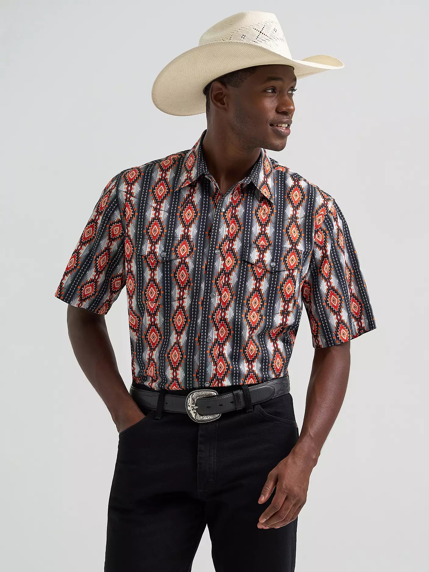 Men's Checotah® Short Sleeve Western Snap Shirt