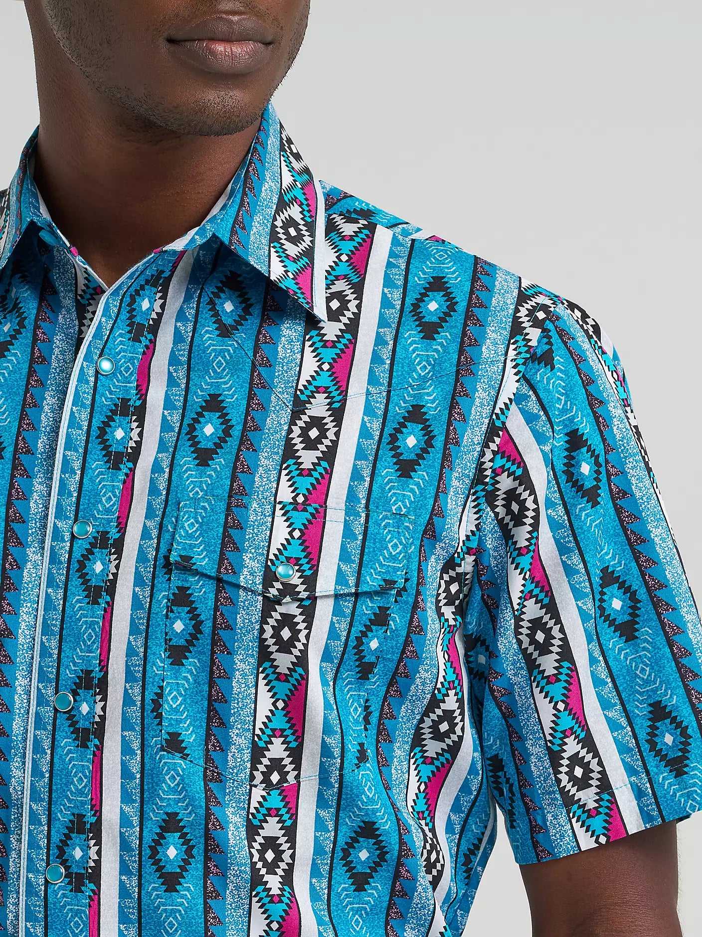 Checotah® Short Sleeve Western Snap Shirt