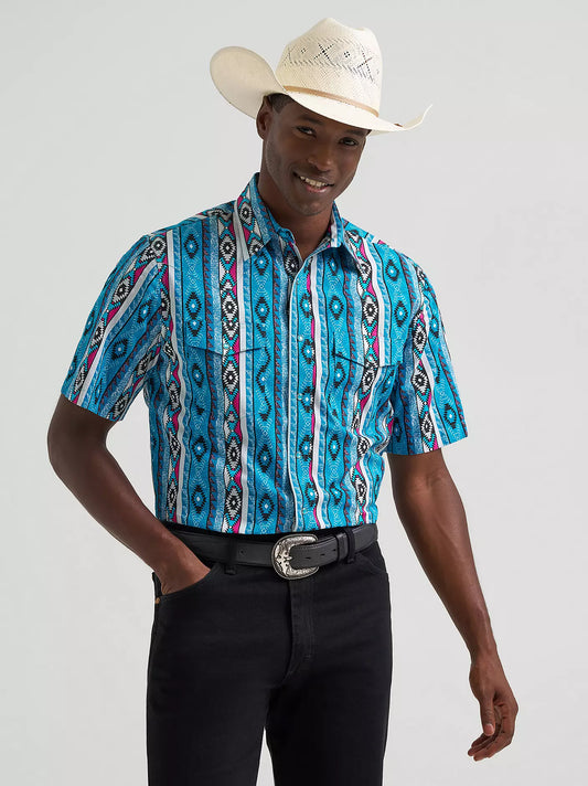 Checotah® Short Sleeve Western Snap Shirt