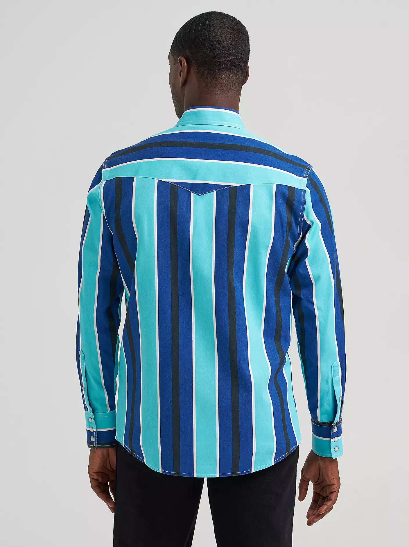 Vintage-Inspired Brushpopper Western Snap Workshirt