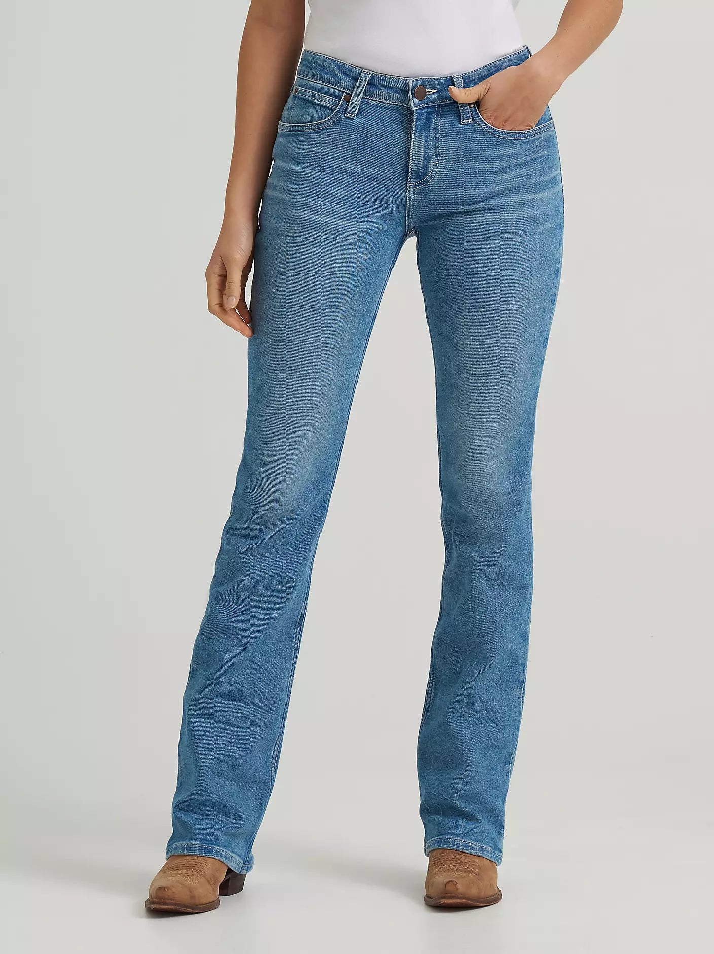 Wrangler Retro® Mae Mid Rise Bootcut Jean