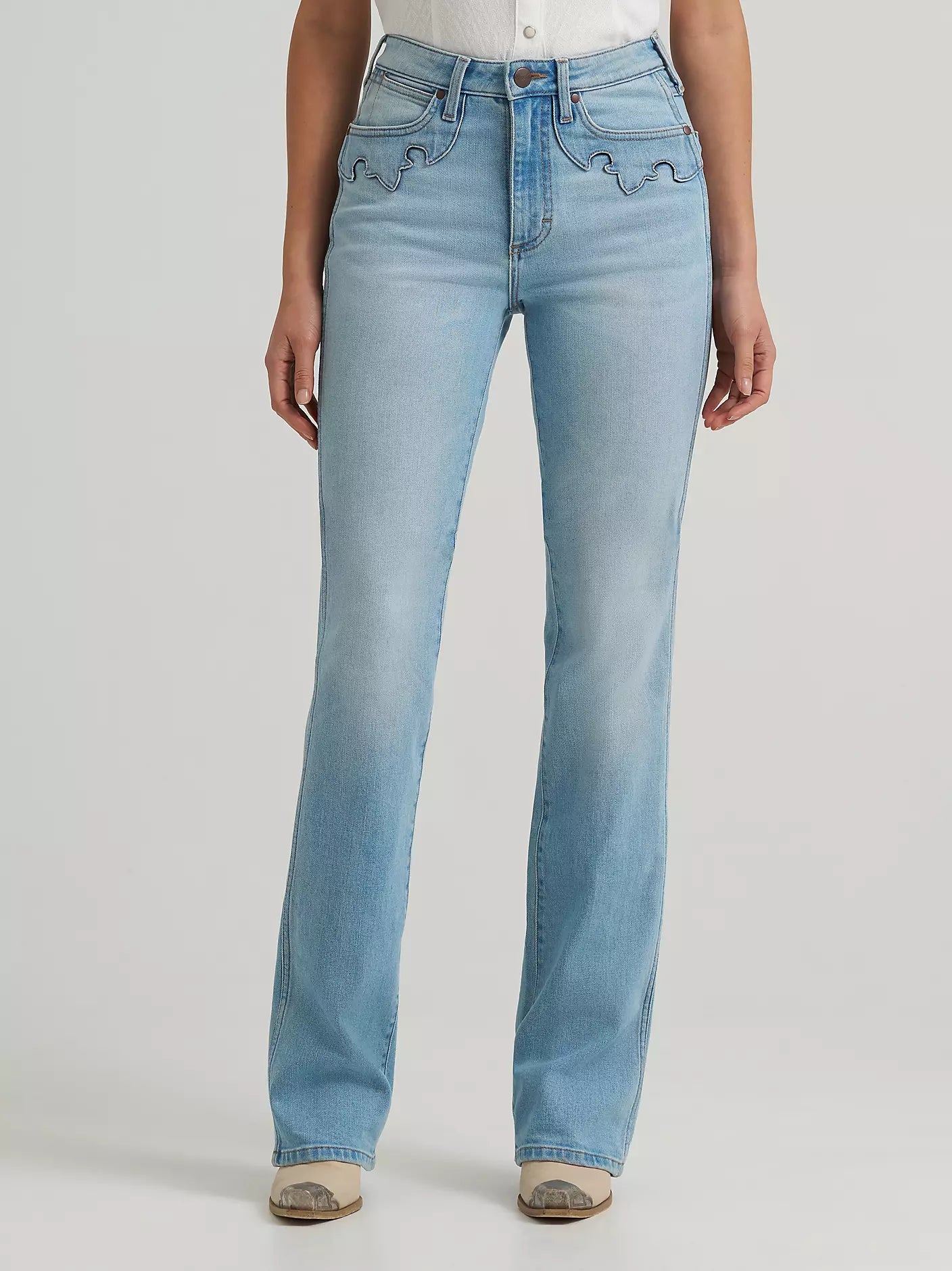 Retro® Bailey High Rise Embellished Bootcut Jean