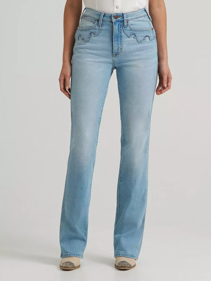 Retro® Bailey High Rise Embellished Bootcut Jean
