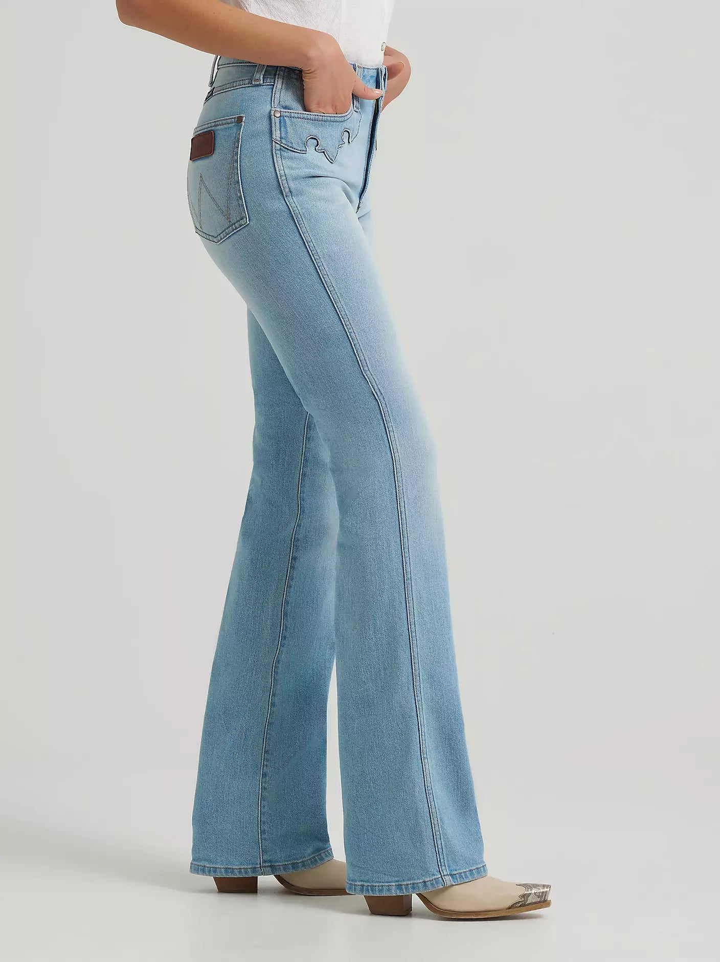 Retro® Bailey High Rise Embellished Bootcut Jean