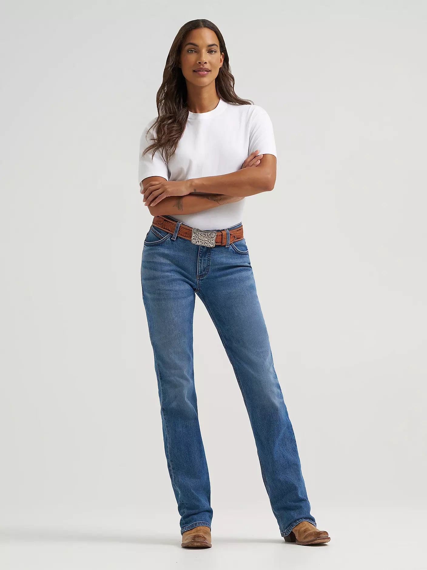 Women's Wrangler® Ultimate Riding Jean Willow Mid-Rise Bootcut