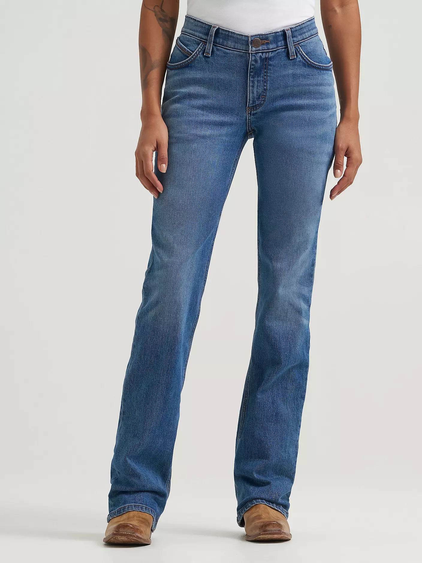 Women's Wrangler® Ultimate Riding Jean Willow Mid-Rise Bootcut