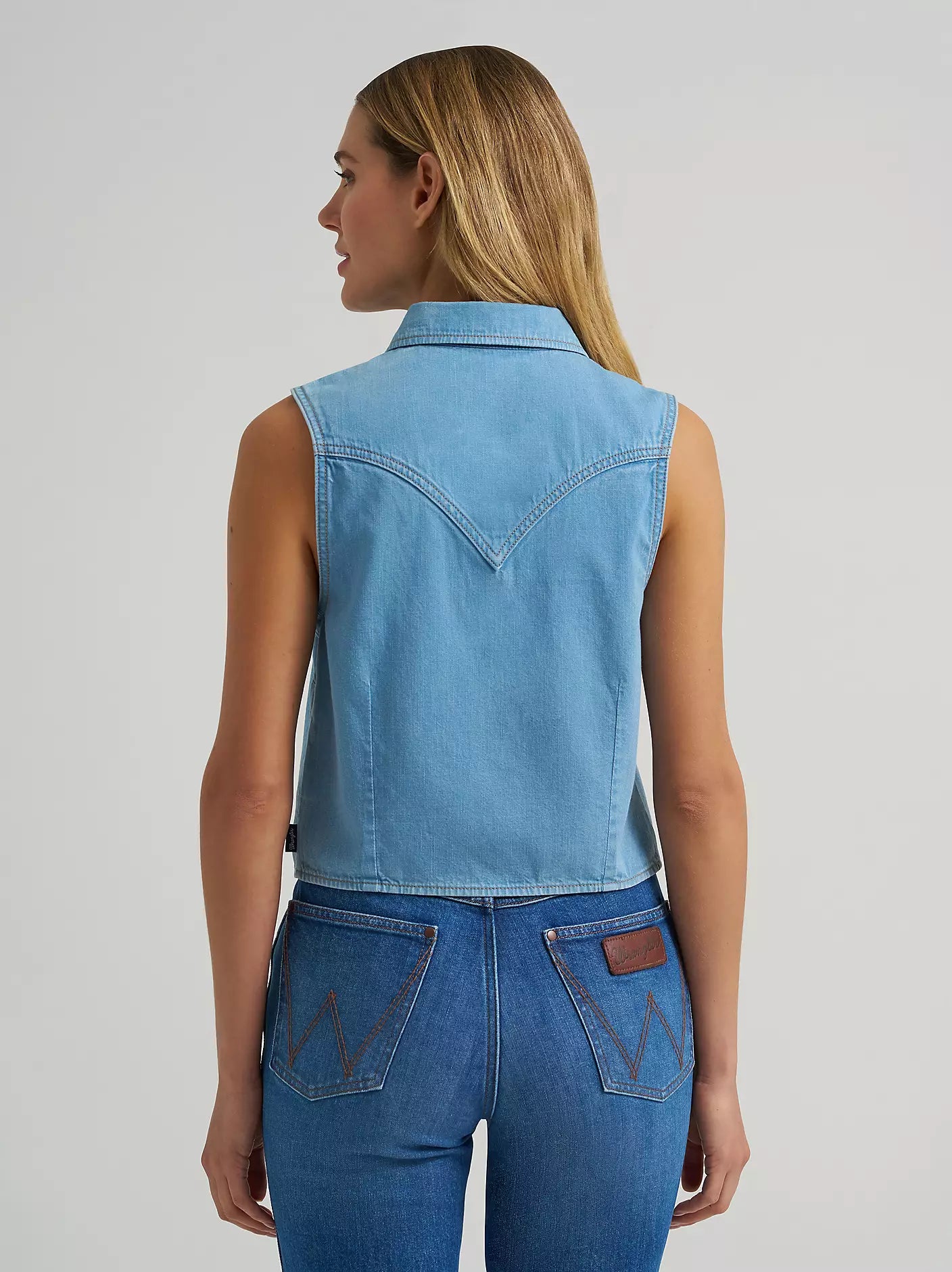 Ladies Sleeveless Western