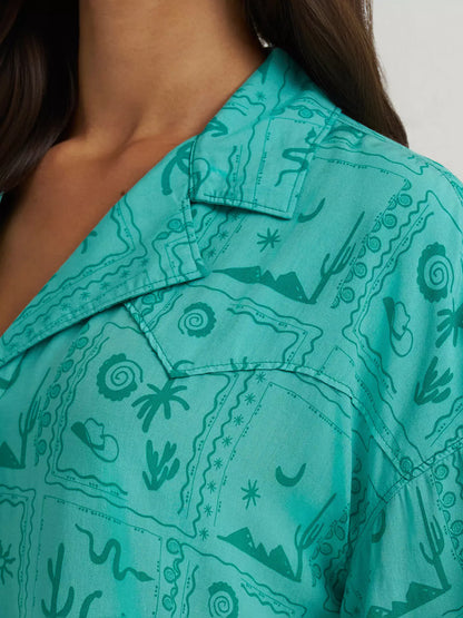 Women's Wrangler Retro® Cowgirl Camp Shirt