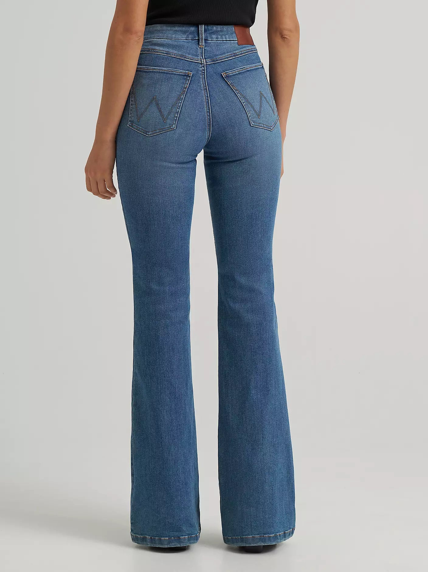 Bespoke High Rise Flare Jean