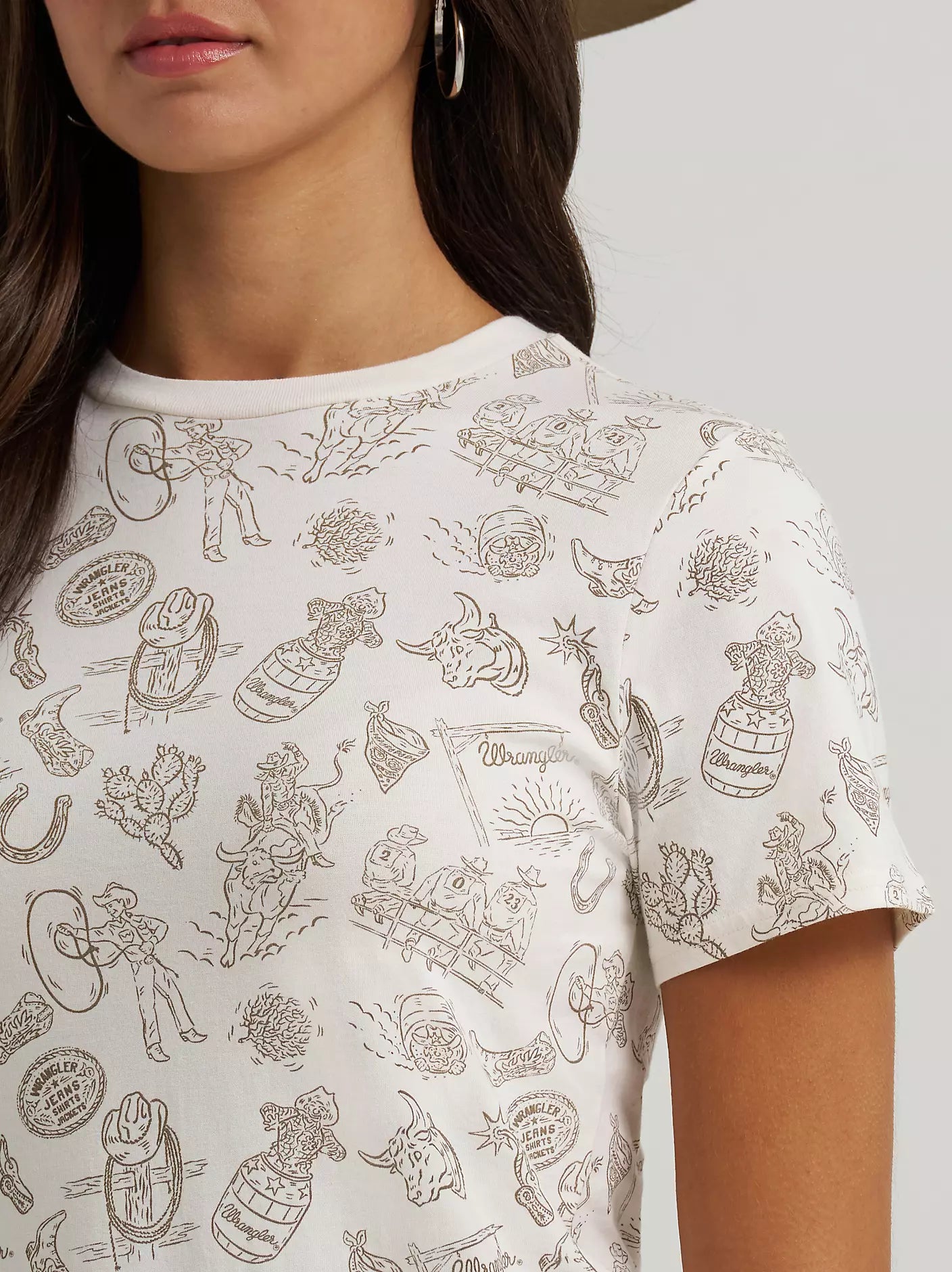 All Over Print Slim Tee