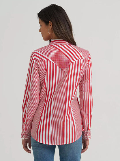 Women's Wrangler Olivia Western Slim Snap Shirt
