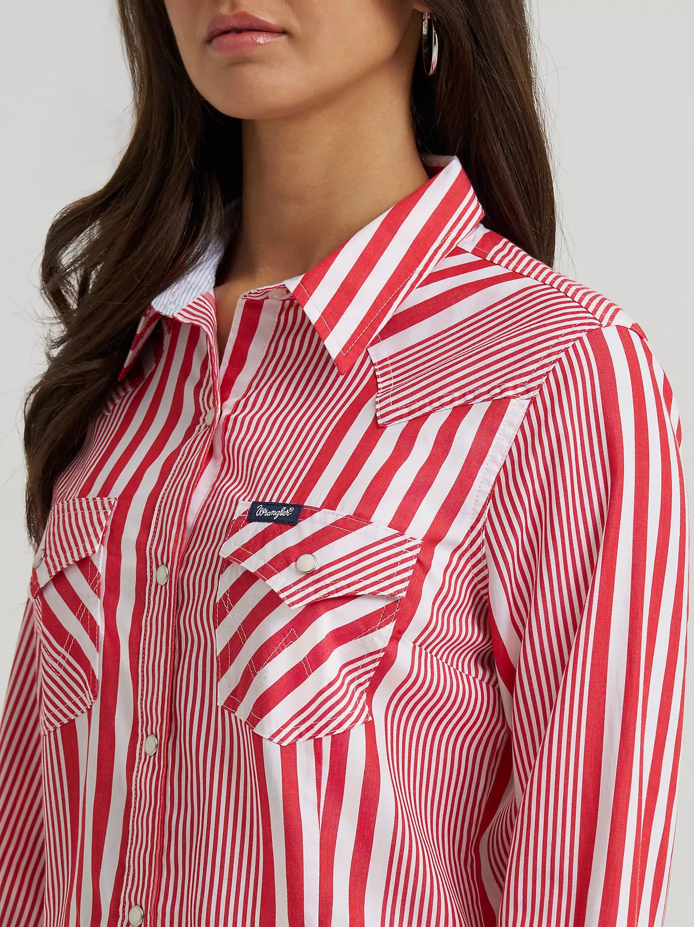 Women's Wrangler Olivia Western Slim Snap Shirt