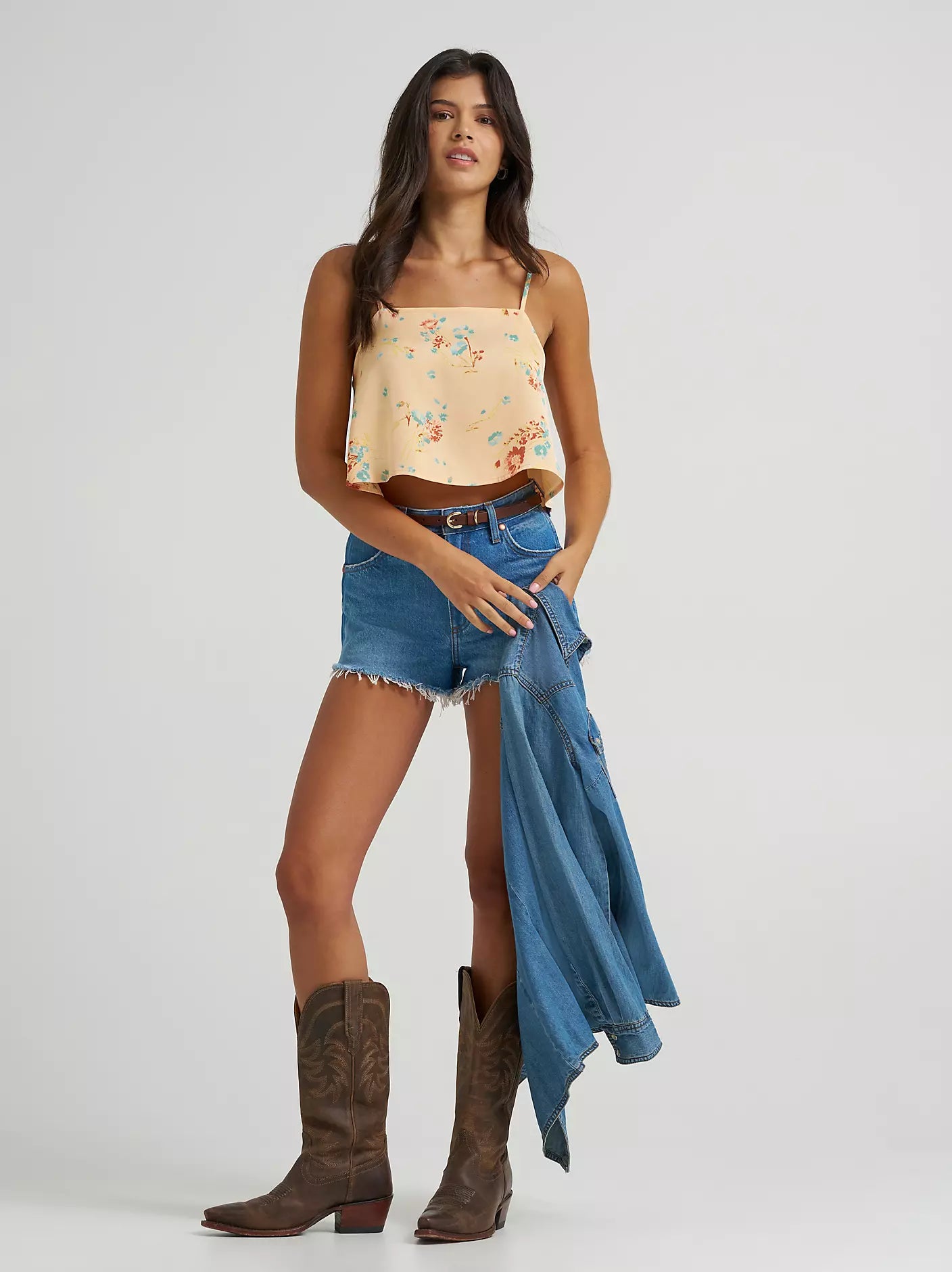 Women's Flowy Crop Tank
