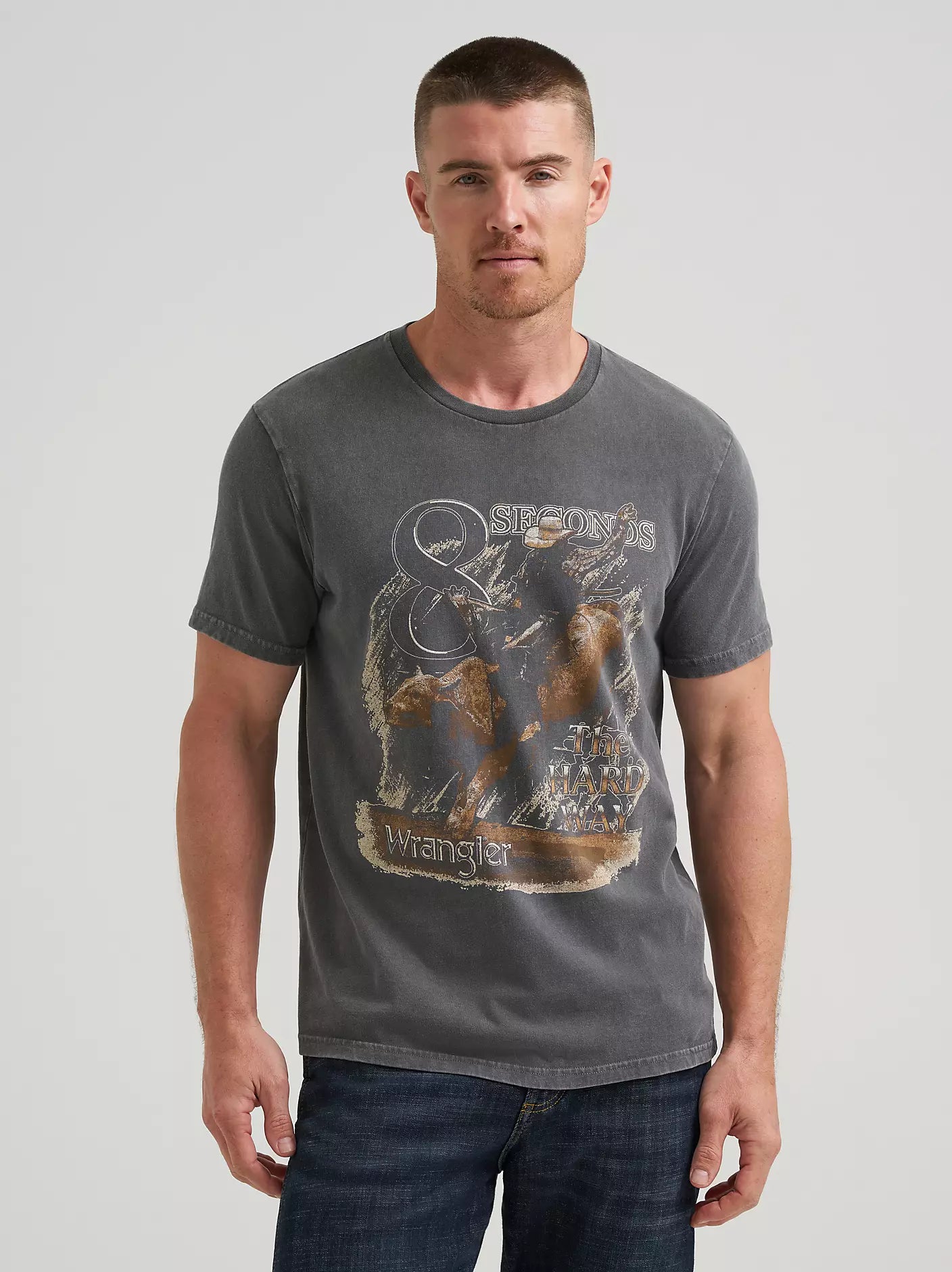 Hard Way Rodeo Graphic T-Shirt
