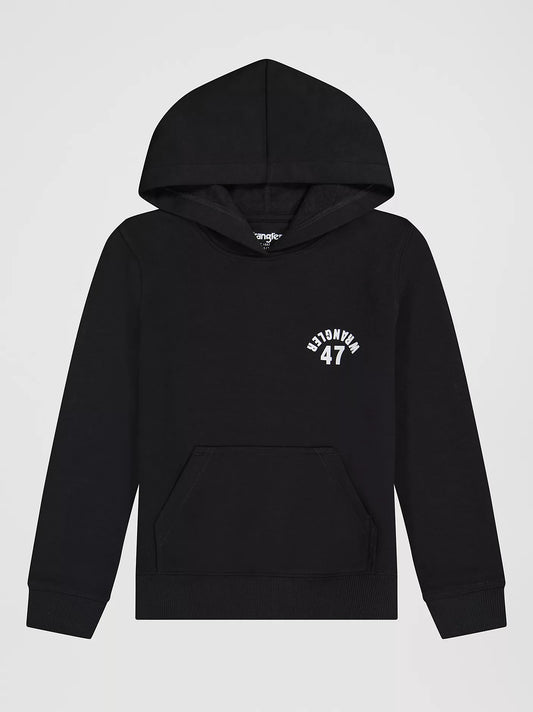 Boy's 47 Wrangler Logo Pullover Hoodie