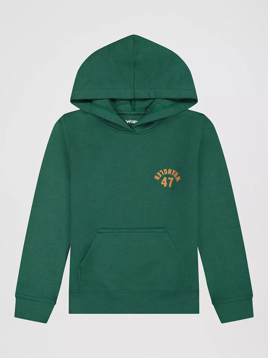 Boy's 47 Wrangler Logo Hoodie