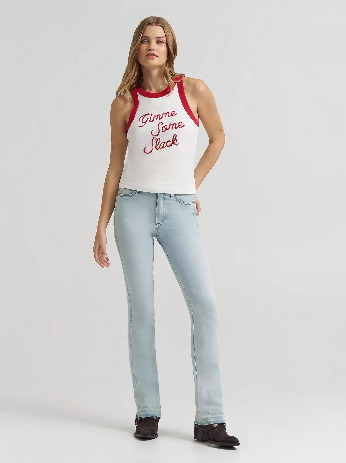 Lainey Wilson x Wrangler Gimme Some Slack Tank