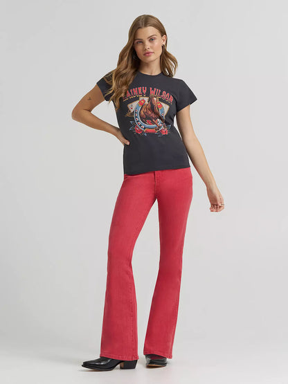 Lainey Wilson x Wrangler On Deck Shrunken Band Tee