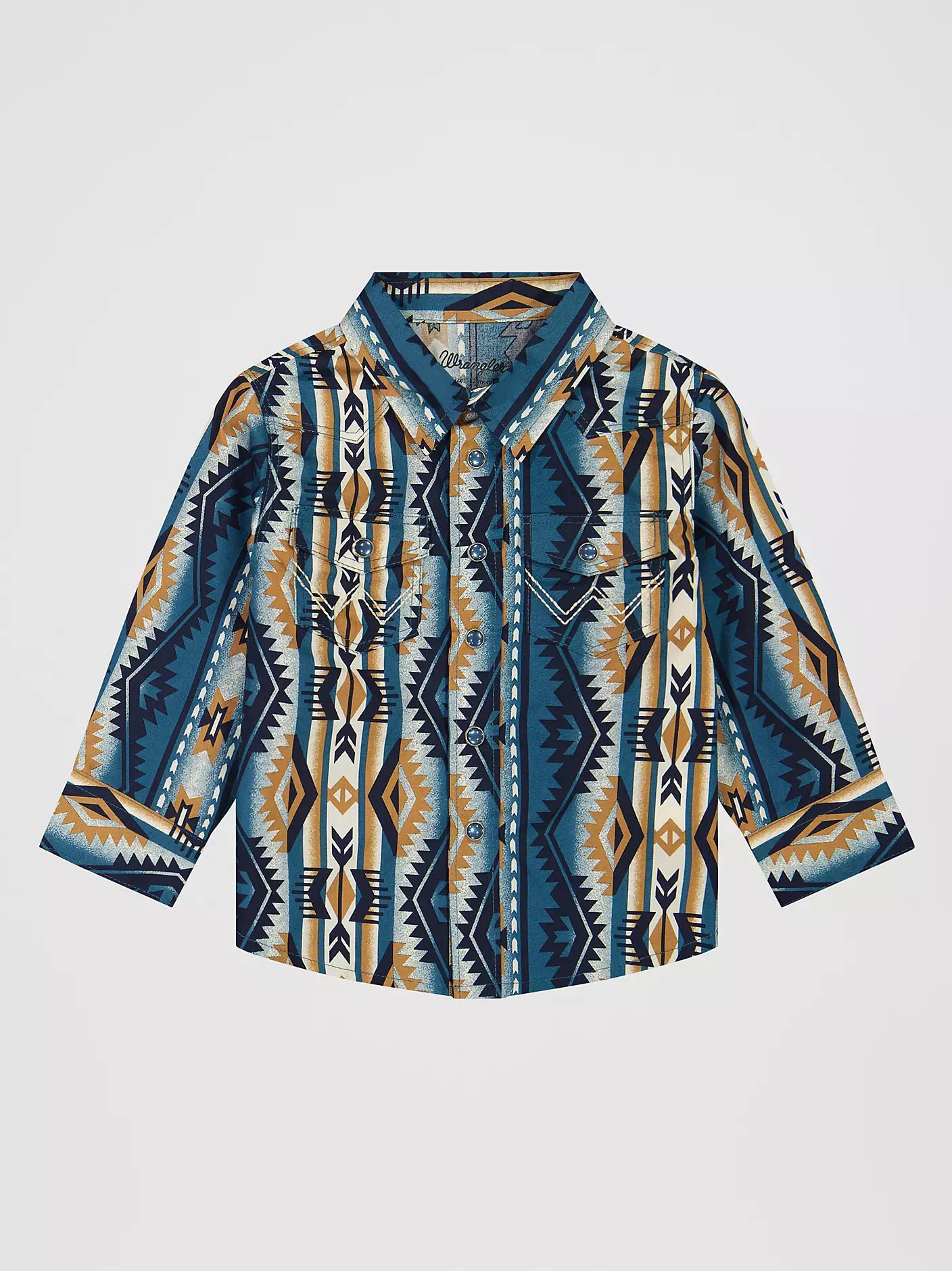 Little Boy's Checotah Long Sleeve Western Snap Shirt