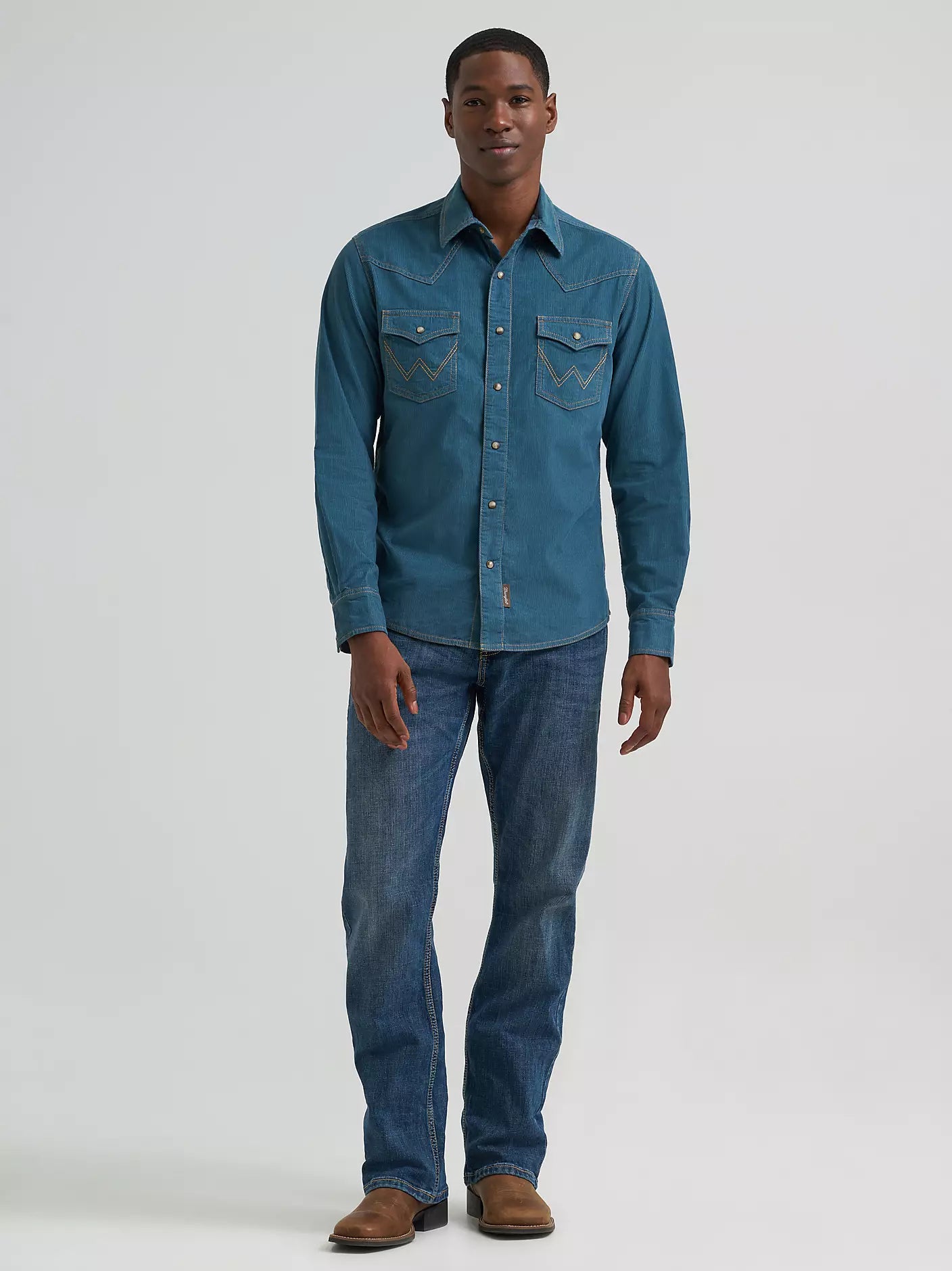 Retro® Premium Western Snap Corduroy Shirt