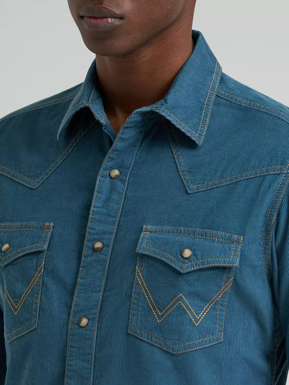 Retro® Premium Western Snap Corduroy Shirt