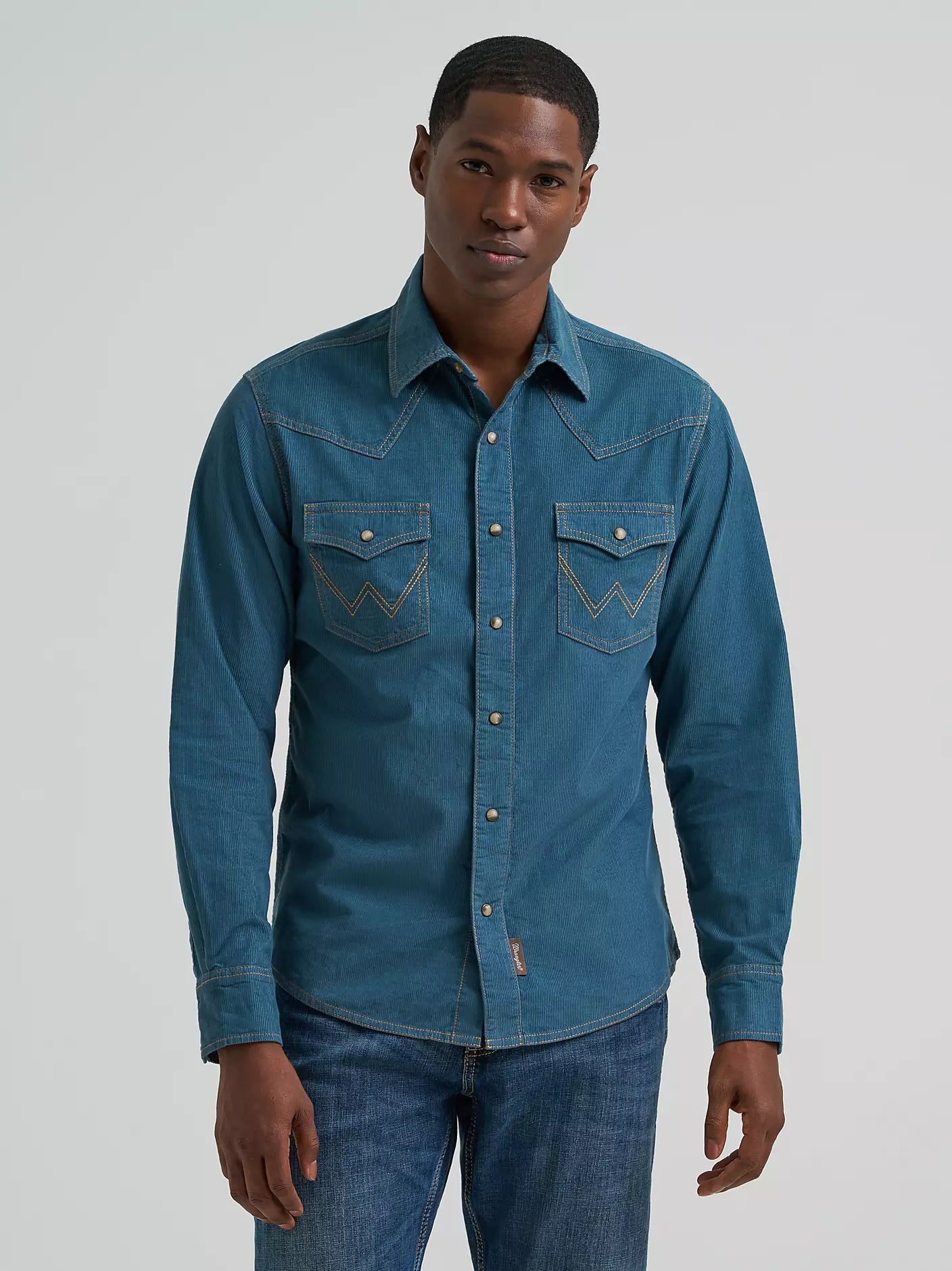 Retro® Premium Western Snap Corduroy Shirt