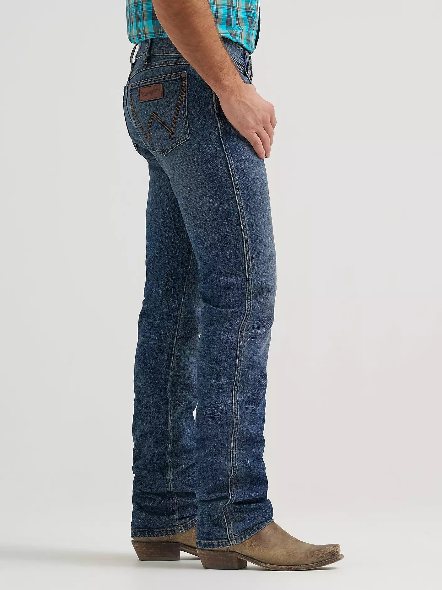 Men's Retro Slim Straight