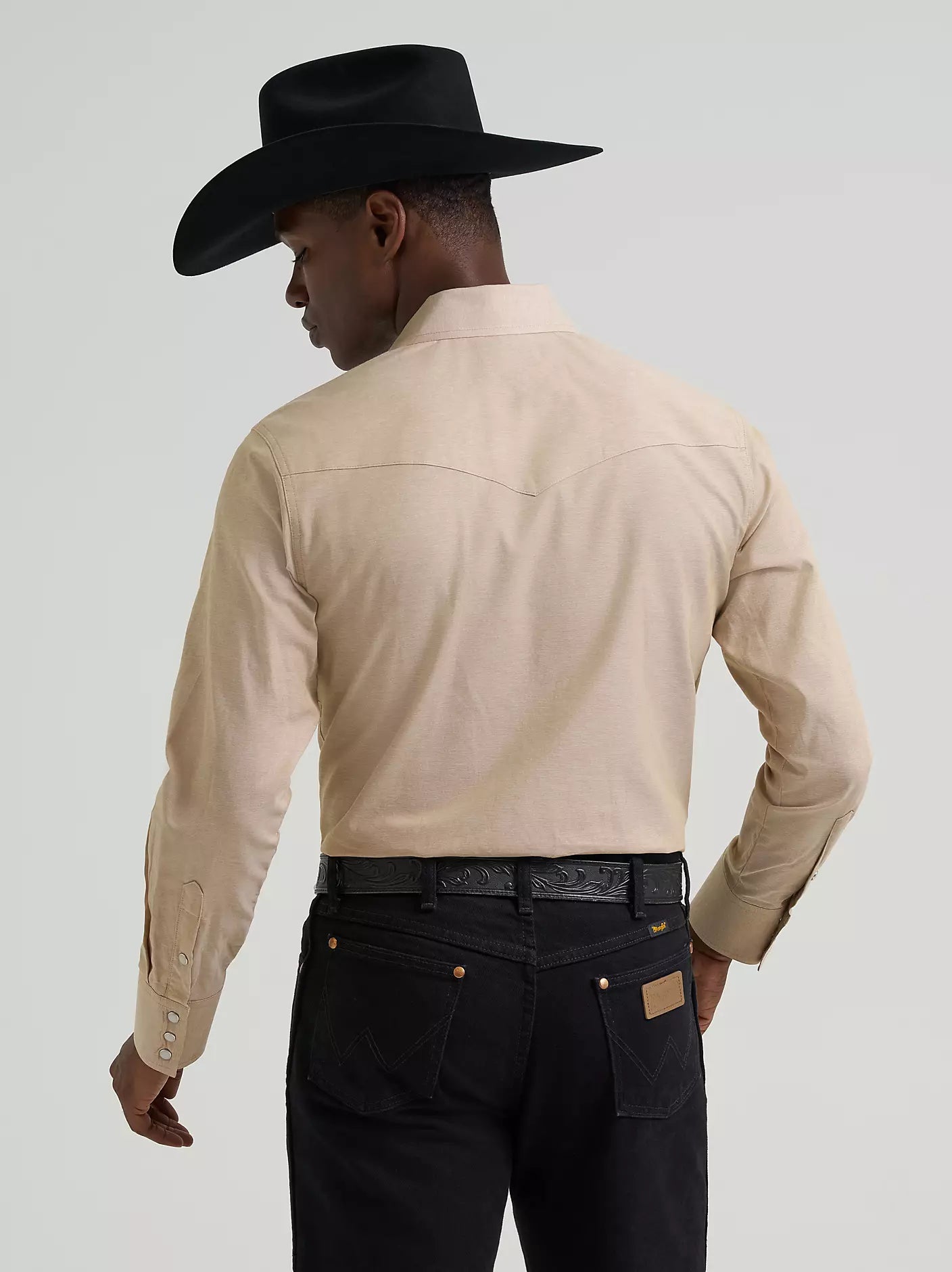 Cowboy Cut® Long Sleeve Western Snap Chambray Work Shirt