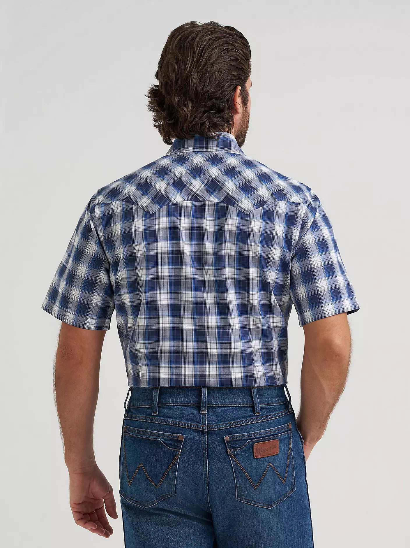 Retro® Short Sleeve Sawtooth Pocket Western Snap Shirt