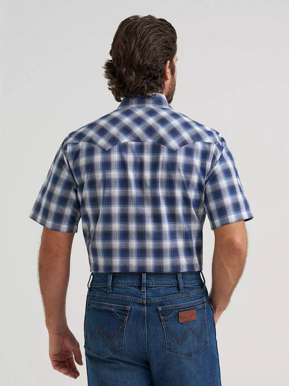 Retro® Short Sleeve Sawtooth Pocket Western Snap Shirt