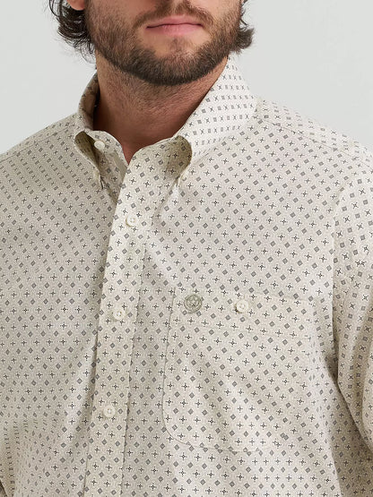 George Strait™ Long Sleeve Button Down One Pocket Shirt