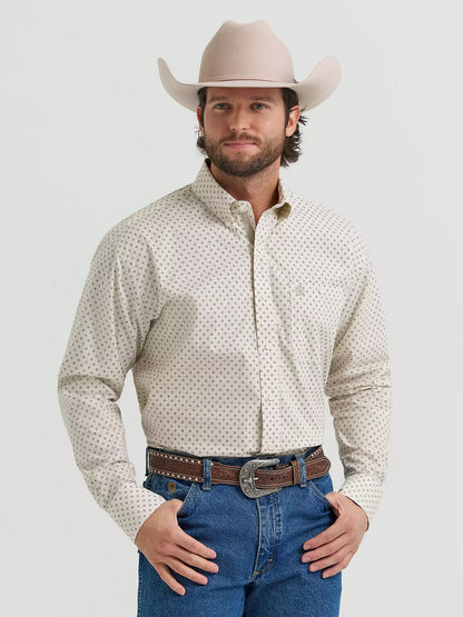 George Strait™ Long Sleeve Button Down One Pocket Shirt