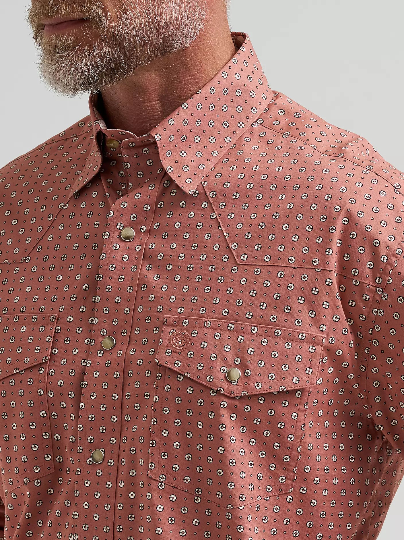 George Strait™ Troubadour Long Sleeve Western Snap Shirt