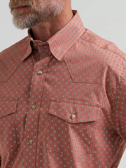 George Strait™ Troubadour Long Sleeve Western Snap Shirt