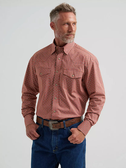 George Strait™ Troubadour Long Sleeve Western Snap Shirt