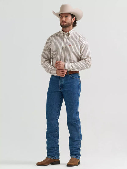 George Strait™ Long Sleeve Button Down One Pocket Shirt