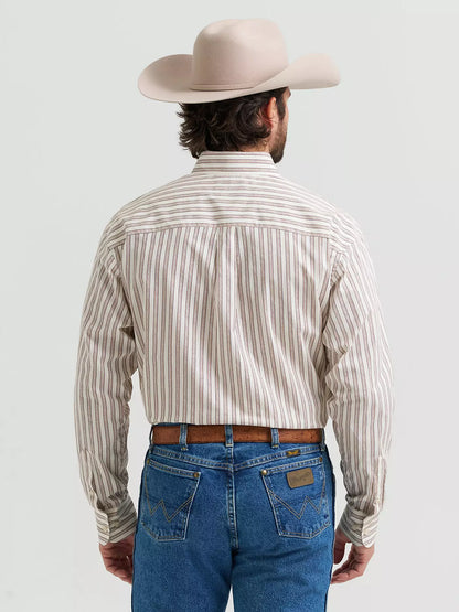 George Strait™ Long Sleeve Button Down One Pocket Shirt