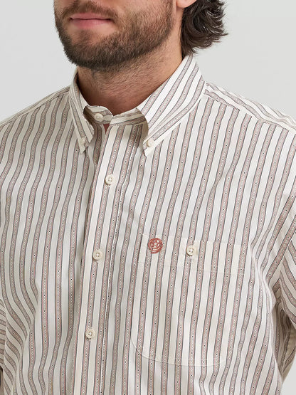 George Strait™ Long Sleeve Button Down One Pocket Shirt