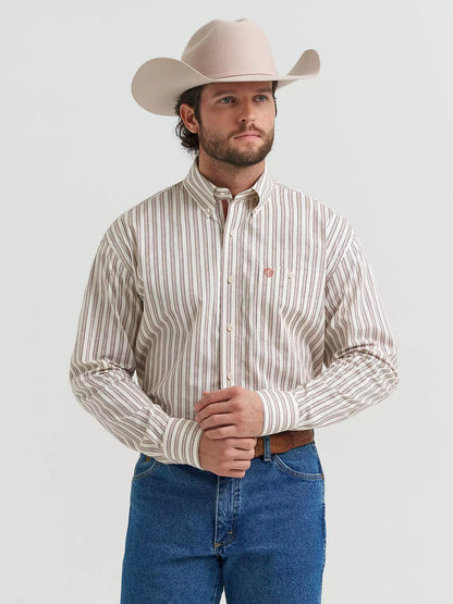 George Strait™ Long Sleeve Button Down One Pocket Shirt