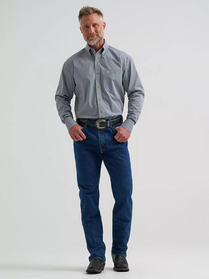George Strait™ Long Sleeve Button Down One Pocket Shirt
