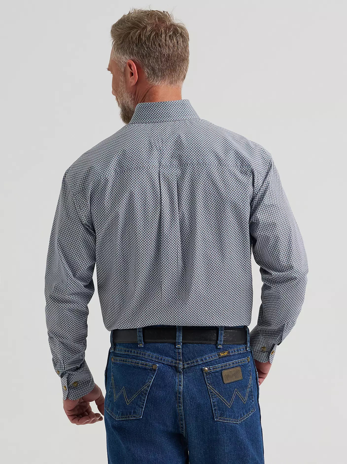 George Strait™ Long Sleeve Button Down One Pocket Shirt