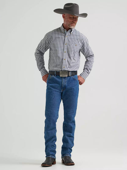 George Strait™ Long Sleeve Button Down One Pocket Shirt