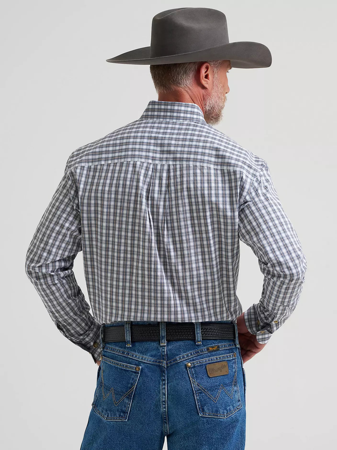 George Strait™ Long Sleeve Button Down One Pocket Shirt