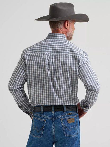 George Strait™ Long Sleeve Button Down One Pocket Shirt