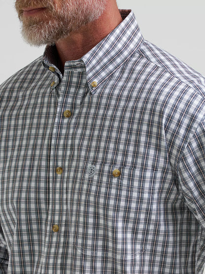 George Strait™ Long Sleeve Button Down One Pocket Shirt