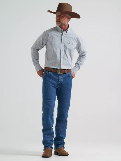 George Strait™ Long Sleeve Button Down One Pocket Shirt