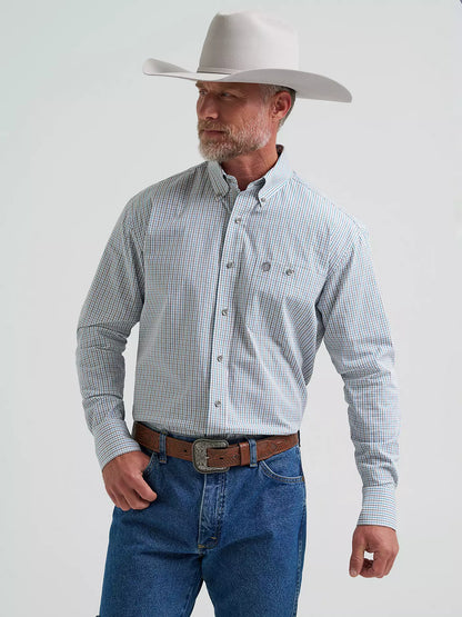 George Strait™ Long Sleeve Button Down One Pocket Shirt